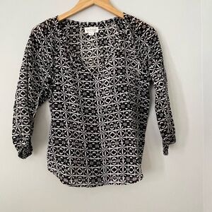 Velvet by graham and spencer boho blouse